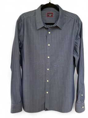 UNTUCKit Wrinkle Free Pinstripe Button Down Shirt Men’s XL | 100% Cotton